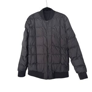 Lululemon Men’s XL About-Face Bomber Reversible Jacket – Goose Down + PrimaLoft